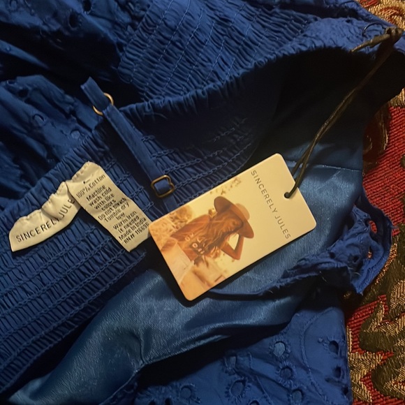 SINCERELY JULES
Eyelet Tiered Maxi Dress - Picture 11 of 11